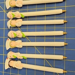 Set of 7 Medical Ink Pens 4 Nurses & 3 Doctors